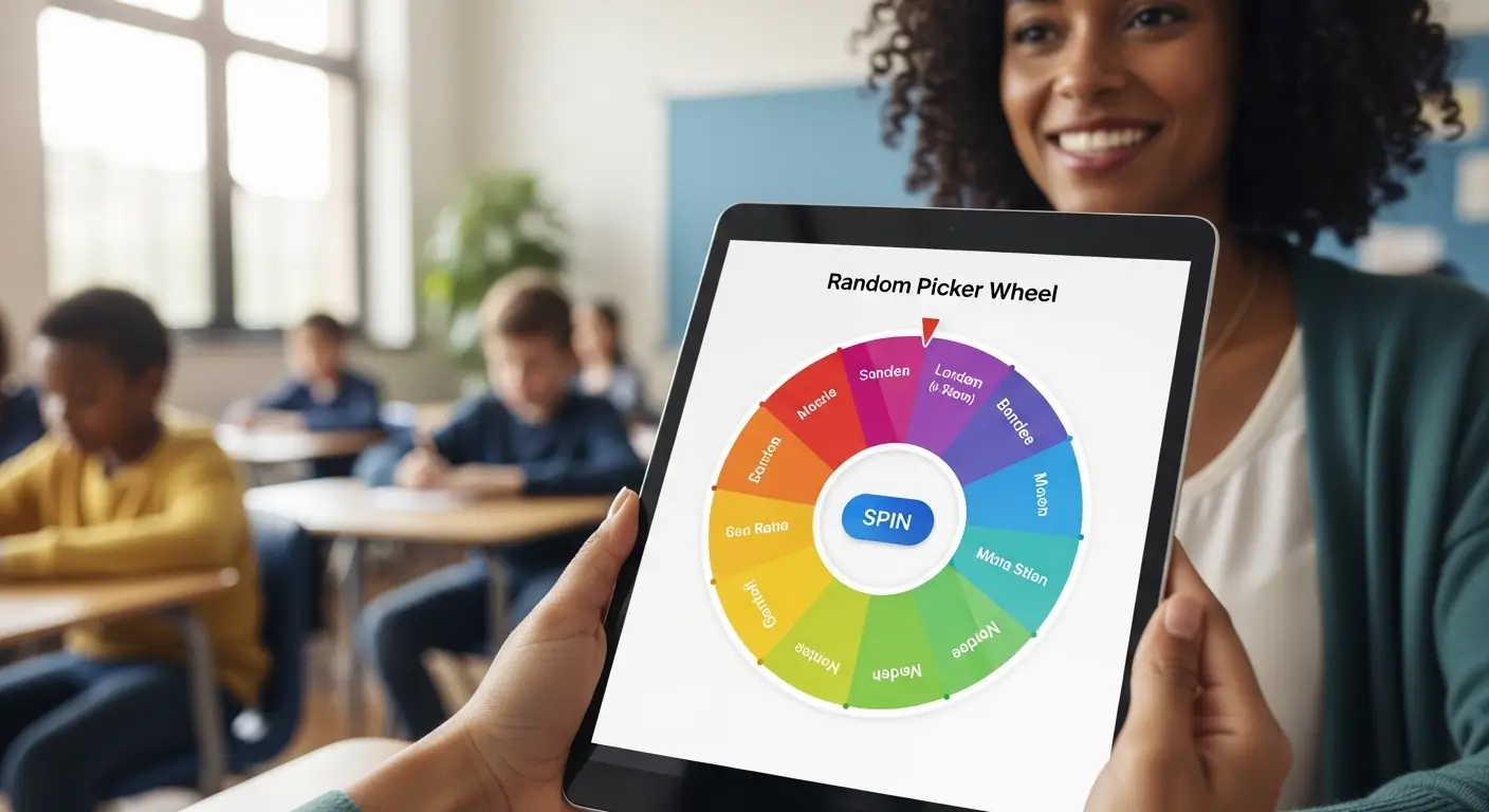 Free Random Picker Wheel for Teachers and Teams