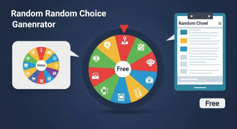 Online Random Choice Wheel Generator Free Use