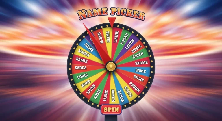 Spin Wheel Name Picker for Fast Results