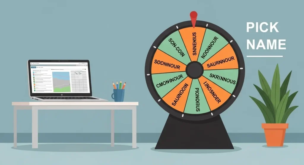 Spin the Wheel Online and Pick a Random Name