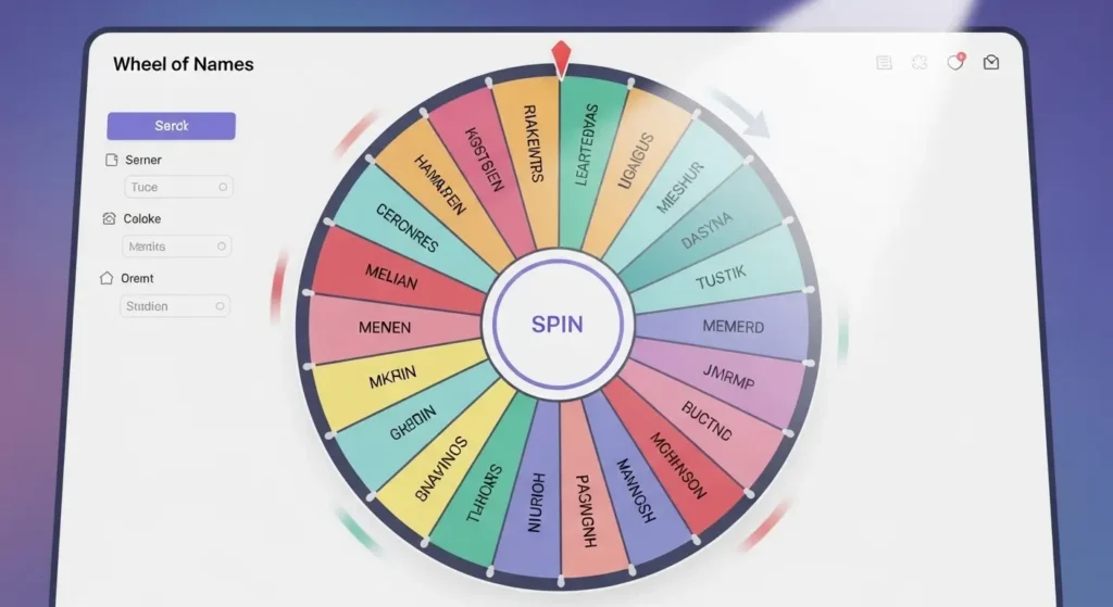 Wheel of Names Random Picker Online Tool